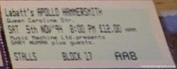 London Ticket 1994
